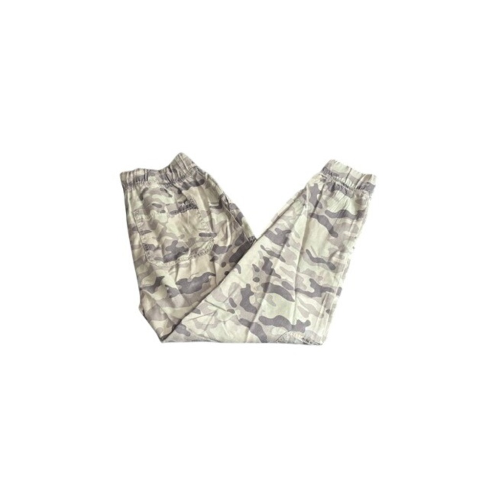 American Eagle Camo Joggers Womens XS Grey Tan Camouflage Drawstring Pants‎